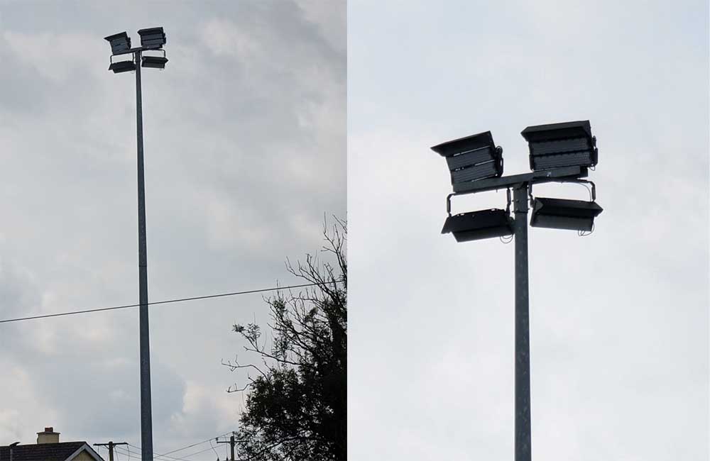 GAEA-D LED Stadium Lights for Soccer Field in Ireland