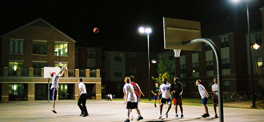 Basketball Court Lighting