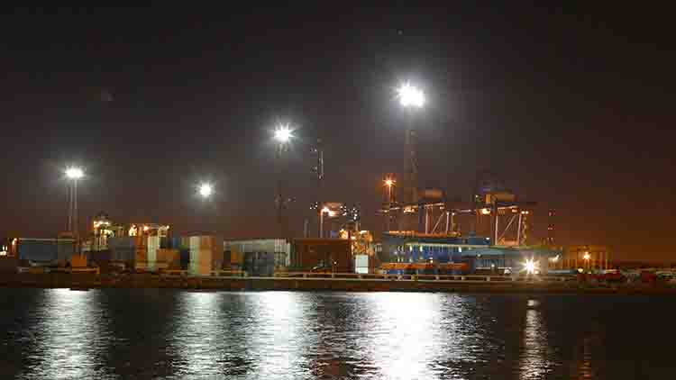 GAEA LED High Mast Light for Seaports