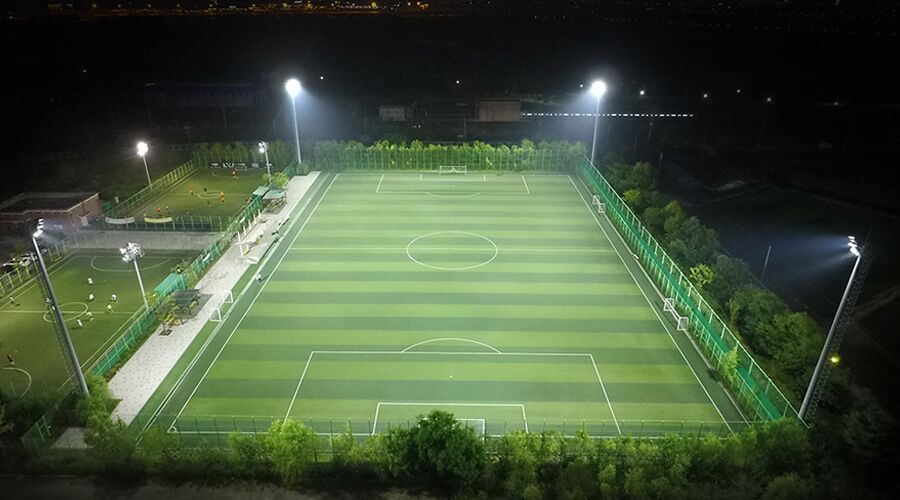 GAEA LED High Mast Light for Soccer Field Lighting Project in Germany